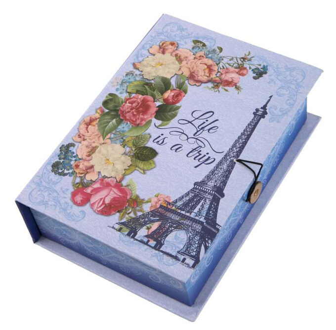 Подарочная коробка в виде книги &quot;Апрельский Париж&quot;