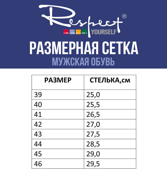 Размерная сетка женской обуви Respeсt | Важная информация!. Женские ...
