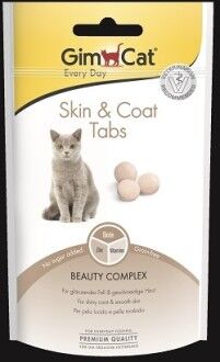 GIMBORN GIMCAT Витамины для кошек для кожи и шерсти Скин и коат табс&quot; 40 г