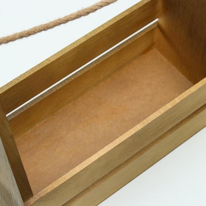 Кашпо деревянное 30×14×30 см