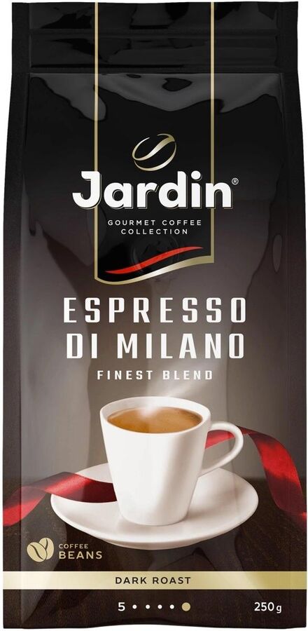 Jardin Кофе Жардин зерно натур 250г Эспрессо стайл ди Милано