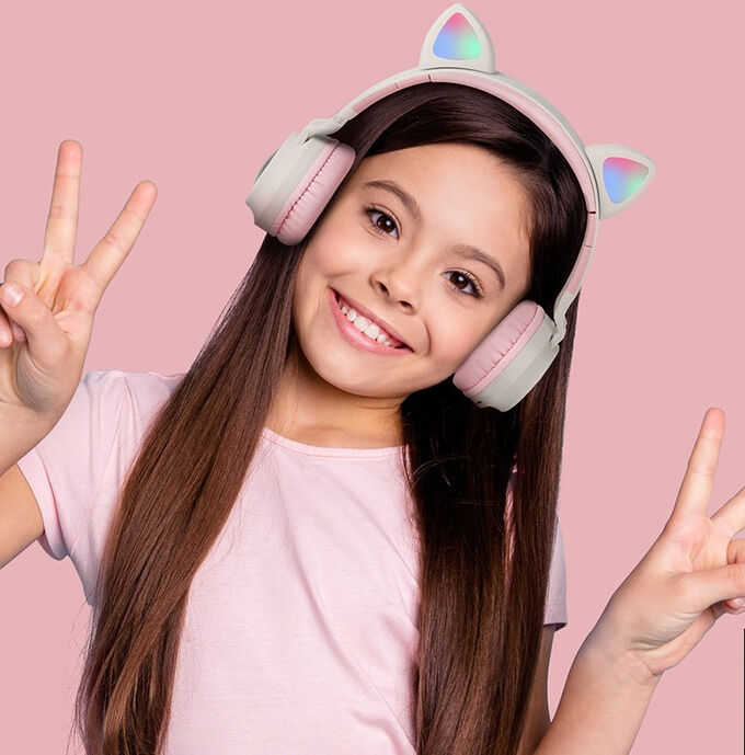 Беспроводные наушники Wireless Headset Cat Ear HXZ-B39