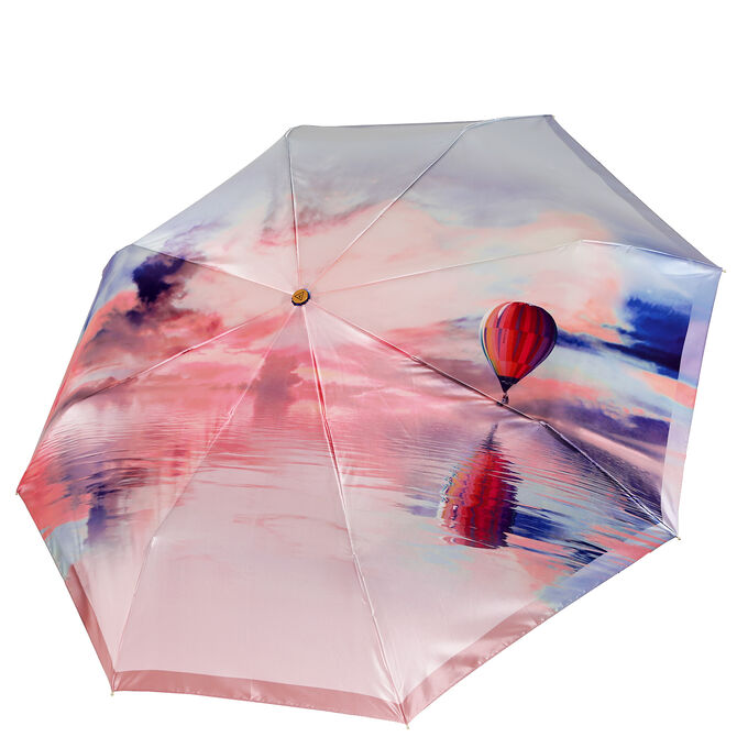 Зонт облегченный, 350гр, автомат, 102см, FABRETTI L-20196-9
