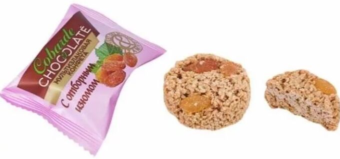 Конфеты шоколадные мюсли