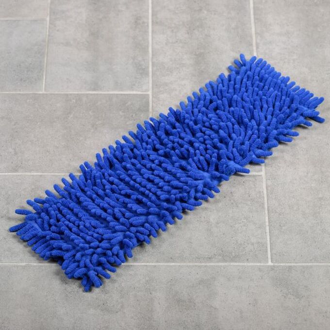 Насадка для плоской швабры ВОТ «Синель», 4012 см, цвет синий