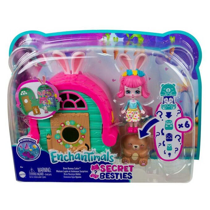 Игровой набор Mattel Enchantimals Домик-сюрприз Бри Кроли29