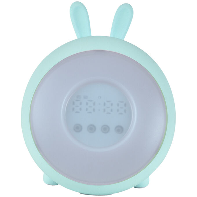 Светильник-ночник-часы Artstyle &quot;TL-170T&quot;, Soft-touch прорезиненный пластик, будильник, моделирует рассвет и закат