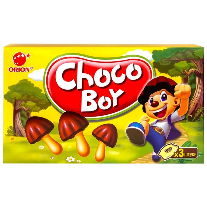 Розовый грибочек Choco boy