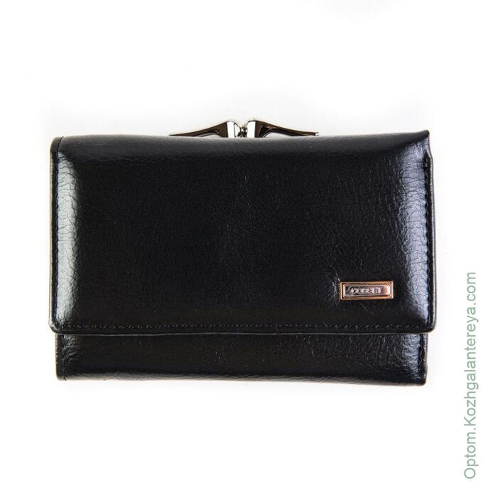 Маленький женский кошелек Coscet CS632-200A черный