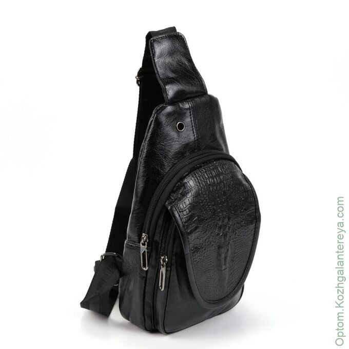 Мужская сумка слинг 7011-1 Черный черный