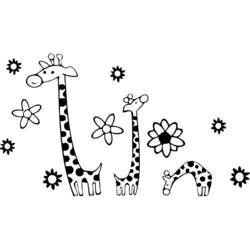 Веселые жирафы