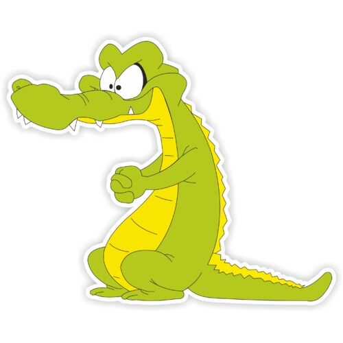 Наклейка Крокодил. Версия 2