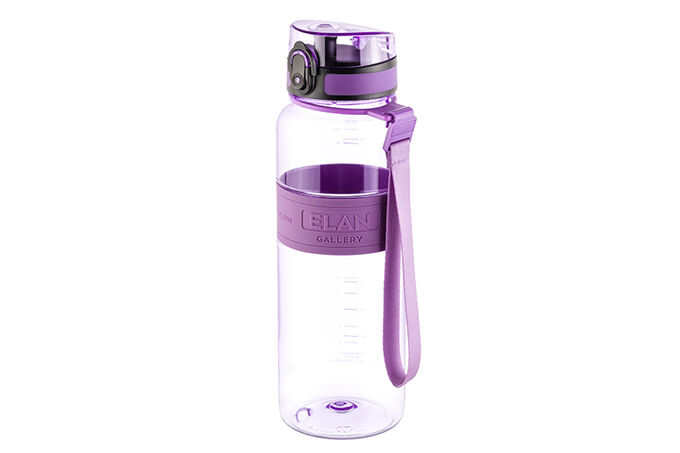 Бутылка для воды 1000 мл 8,5*8,5*27 см &quot;Water Balance&quot; аметист