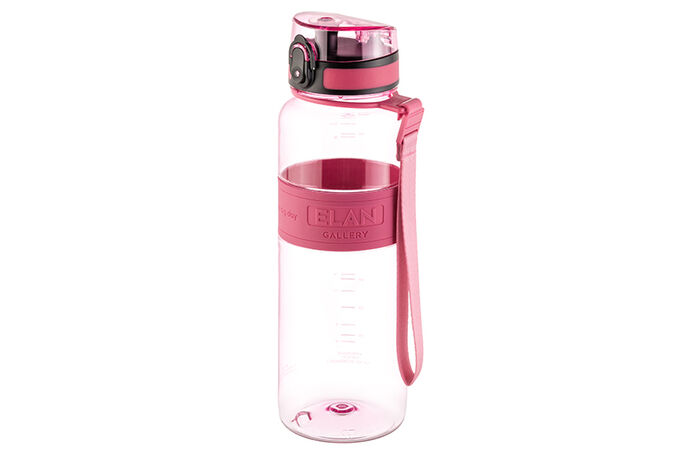Бутылка для воды 1000 мл 8,5*8,5*27 см &quot;Water Balance&quot; коралл