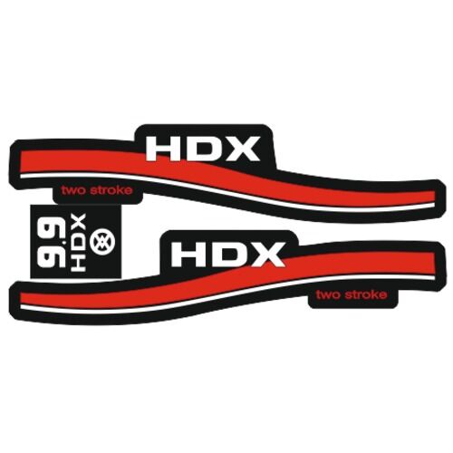 Наклейка HDX (комплект 9.9)
