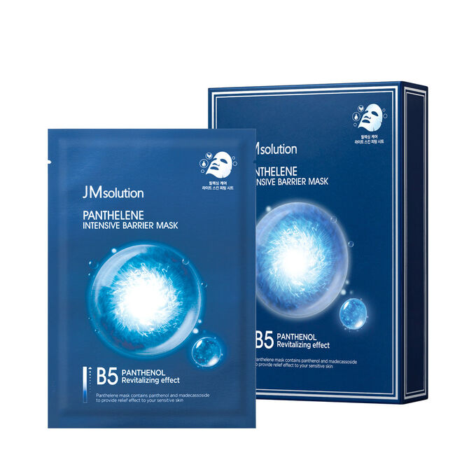 JMsolution Увлажняющая маска с пантенолом и CICA-комплексом Panthelene Intensive Barrier Mask