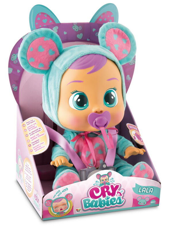 Кукла IMC Toys Cry Babies Плачущий младенец Lala, 31 см717