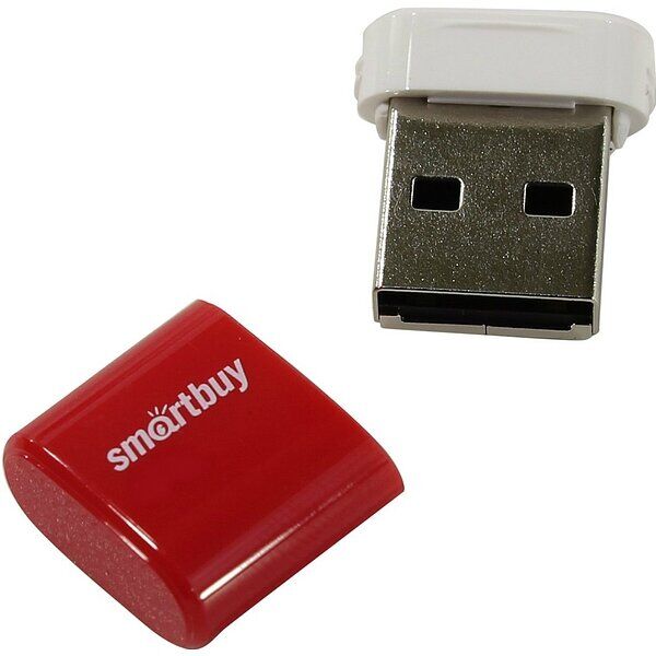 Smartbuy Флеш память USB 64GB LARA Red (SB64GBLARA-R)