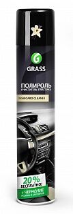 GRASS Полироль-очиститель пластика &quot;Dashboard Cleaner&quot; ваниль (аэрозоль 750 мл), шт