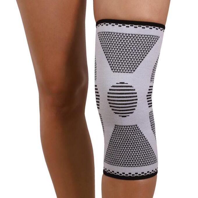 Бандаж для коленного сустава - &quot;Крейт&quot; (№3, серый) У-842, обхват колена 38-40,5 см