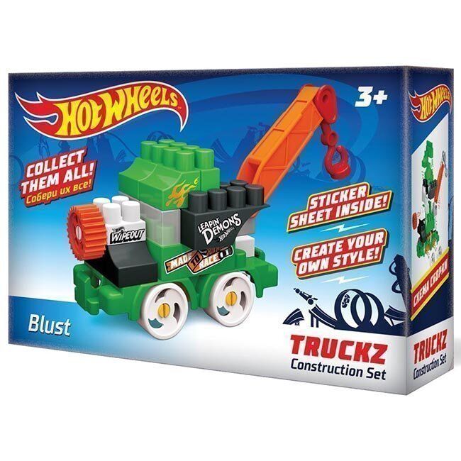 Констр-р Bauer 719 hot wheels серия truckz Blust