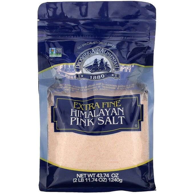 Drogheria &amp; Alimentari, Extra Fine Himalayan Pink Salt, 43.74 oz (1,240 g)