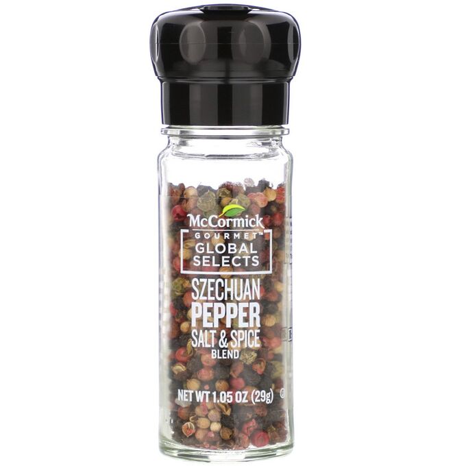 iherb McCormick Gourmet Global Selects, Szechuan Pepper Salt &amp; Spice Blend, 1.05 oz (29 g)