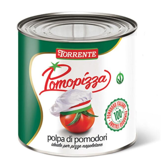 Polpa di pomo. Pomopizza Помидор. мякоть для пиццы Помопицца 4100 г. (ж/б)