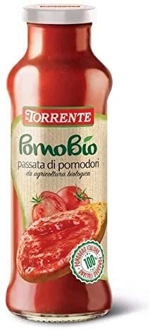 Passata di pomo. PomoBio Перетертая помидорная мякоть Био 700 г. (ст/б)