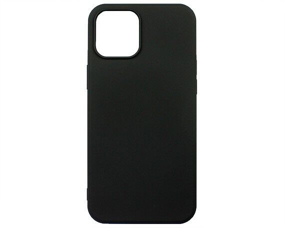 Чехол iPhone 12 Pro Max Microfiber (черный)