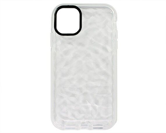 Чехол iPhone 11 Алмаз 3D (белый)