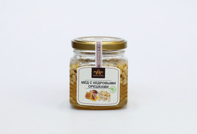 Мед с кедровыми орешками &quot;Медовое солнце&quot;