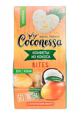 Конфеты Кокосовые Манго Coconessа | Шоколад/ Конфеты. Диетические ...
