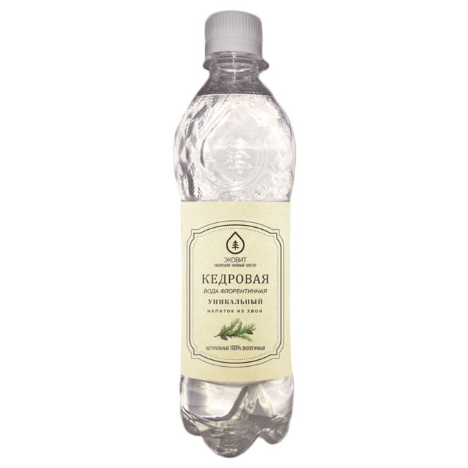 Сиб Крук Флорентинная вода Кедровая 0,5 л. (кедровый гидролат питьевой)