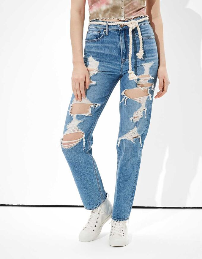 AE Highest Waist &#039;90s Boyfriend Jean