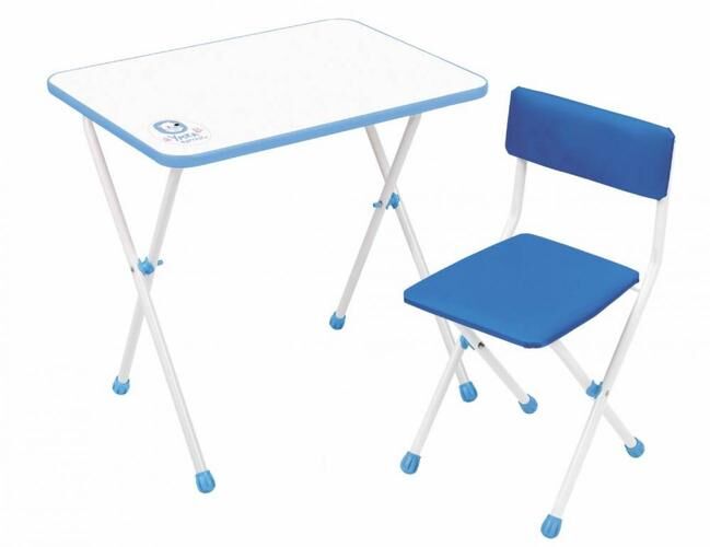Набор мебели &quot;Умка фантазер&quot;  (стол+ мягк. стул) цв.голубой
