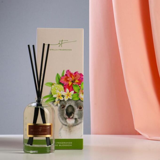 СИМА-ЛЕНД Диффузор ароматический Stella Fragrance &quot;Tropic Blossom&quot;, 100 мл, тропический аромат