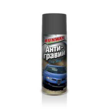 Антигравий &quot;Runway&quot; СЕРЫЙ, аэрозоль 450ml (1/12) RW6100