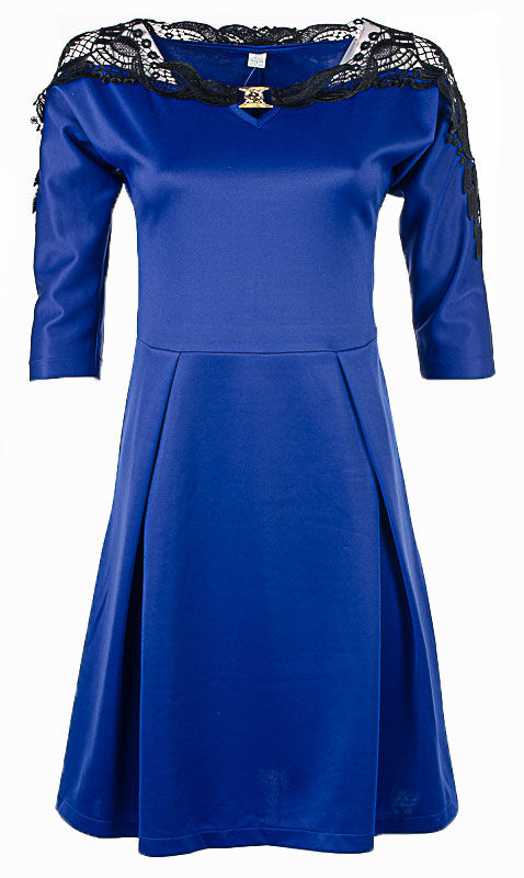 Платье женское с кружевом 250134 размер 44, 46, 50