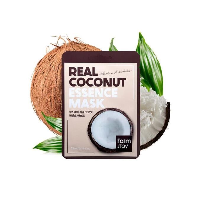 Farm Stay Real Coconut Essence Mask Тканевая маска с экстрактом кокоса 23 мл