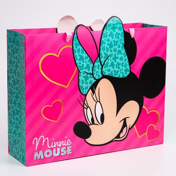 Disney Пакет ламинат горизонтальный &quot;Minnie Mouse&quot;, Минни Маус, 31х40х11 см