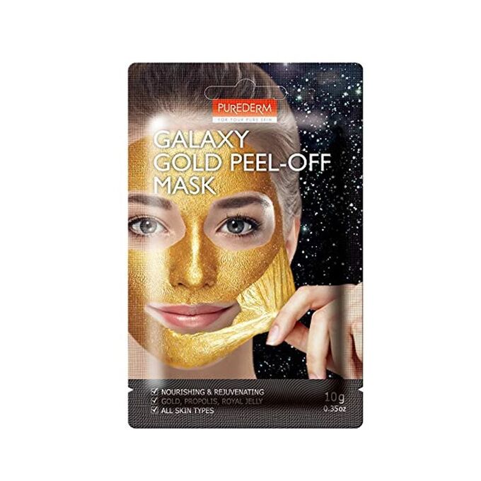 Purederm Galaxy Gold Peel-Off Mask Питающая и омолаживающая пилинг-маска, 10 гр