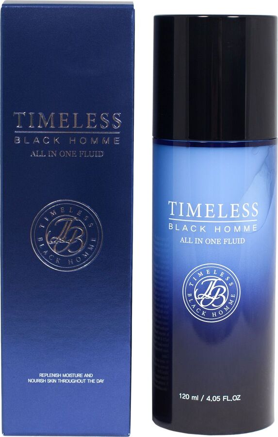 Purederm SNP Timeless Black Homme All-In-One Fluid Мужской флюид для лица, 120 мл