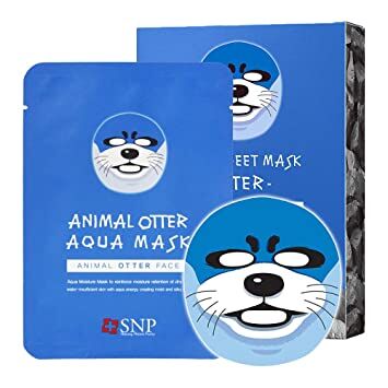 SNP Animal Otter Aqua Mask Увлажняющая тканевая маска, 25 мл