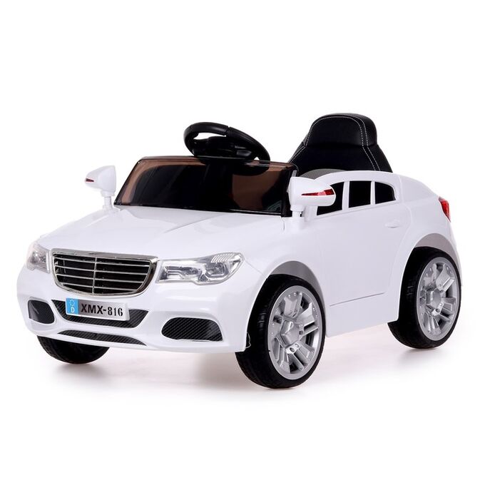 Электромобиль «Престиж», 2 мотора, EVA колеса, активная подвеска, цвет белый