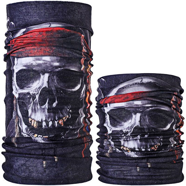 MASF-090 Шарф-маска Череп пирата | ИНДИВИДУАЛЬНАЯ ЗАЩИТА. Сувениры