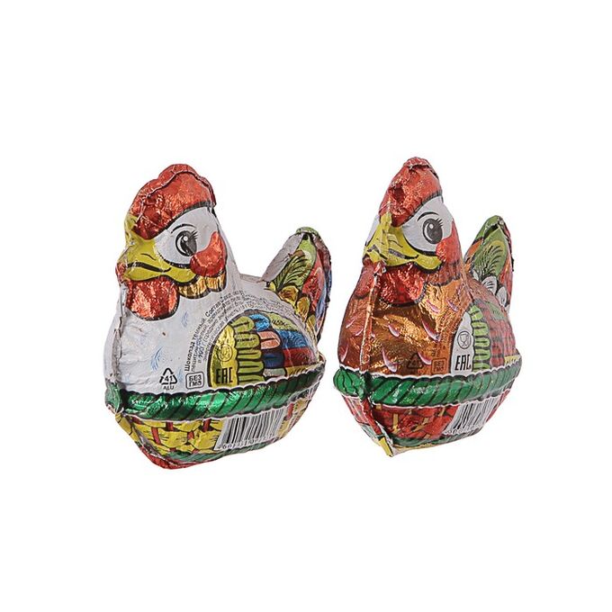 Курочка хв 1 шоколадные фигурки