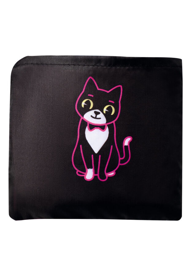 Faberlic Cумка складная «Забавные котики», цвет чёрно-розовый, Lovely Moments