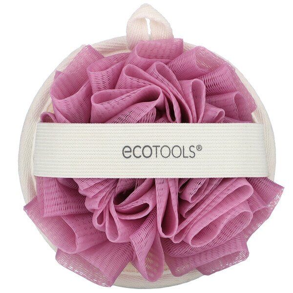 EcoTools, Двойная чистящая подушка от EcoPouf, 1 подушка