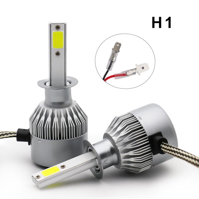 Лампа светодиодная H1(2шт)